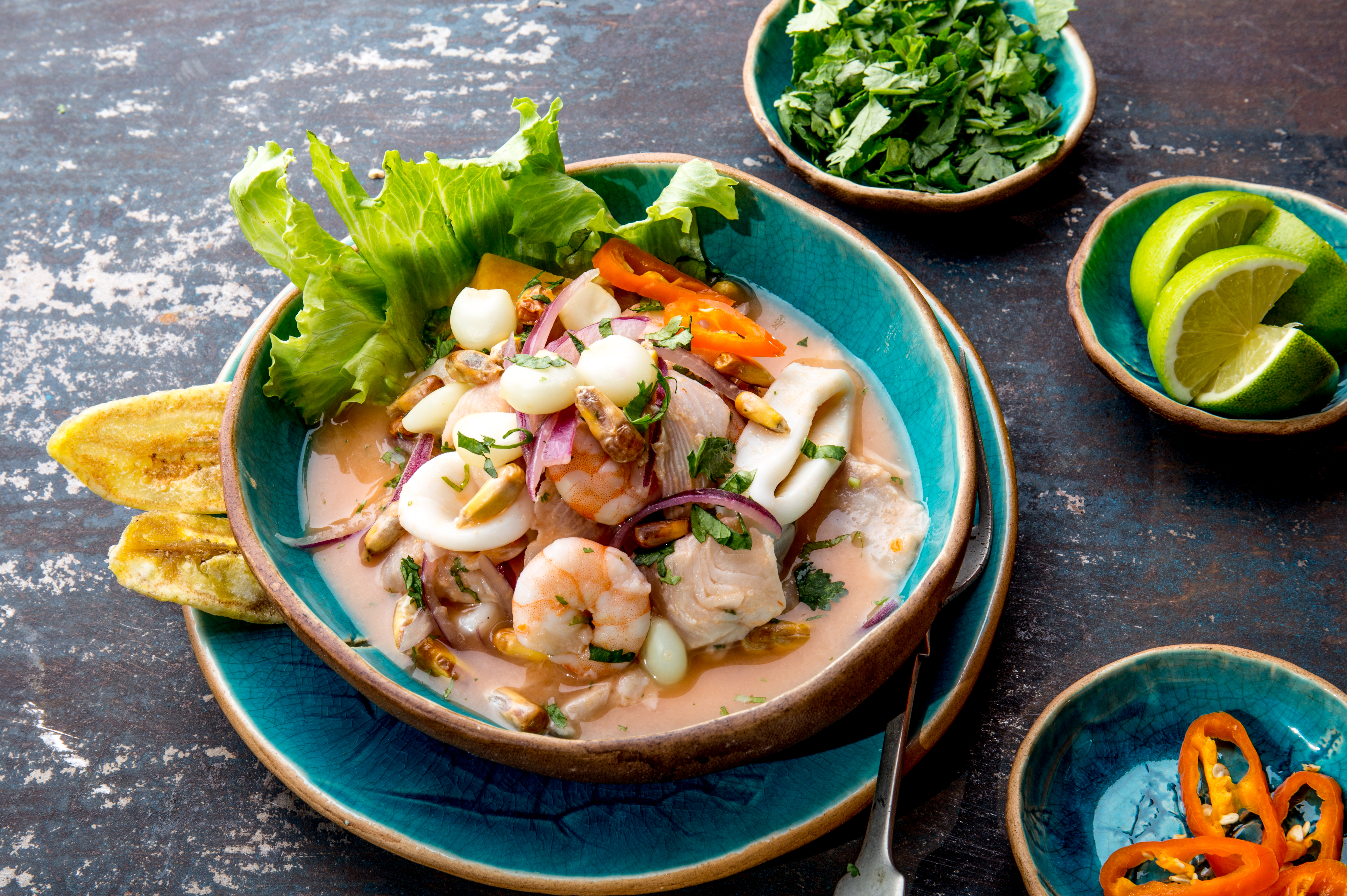 Fresh Peruvian Ceviche